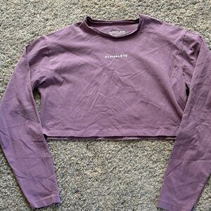 Alphalete Women's Long Sleeve Crop Top